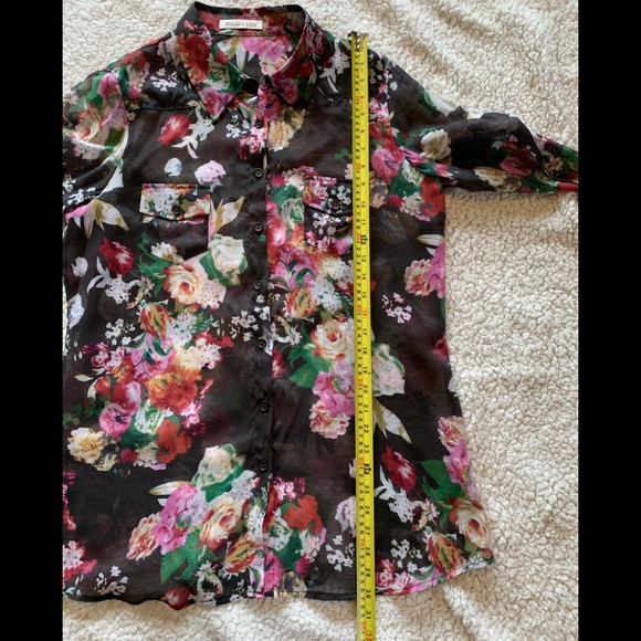 MELANIE LYNE FLORAL SHIRT - Picture 8 of 10